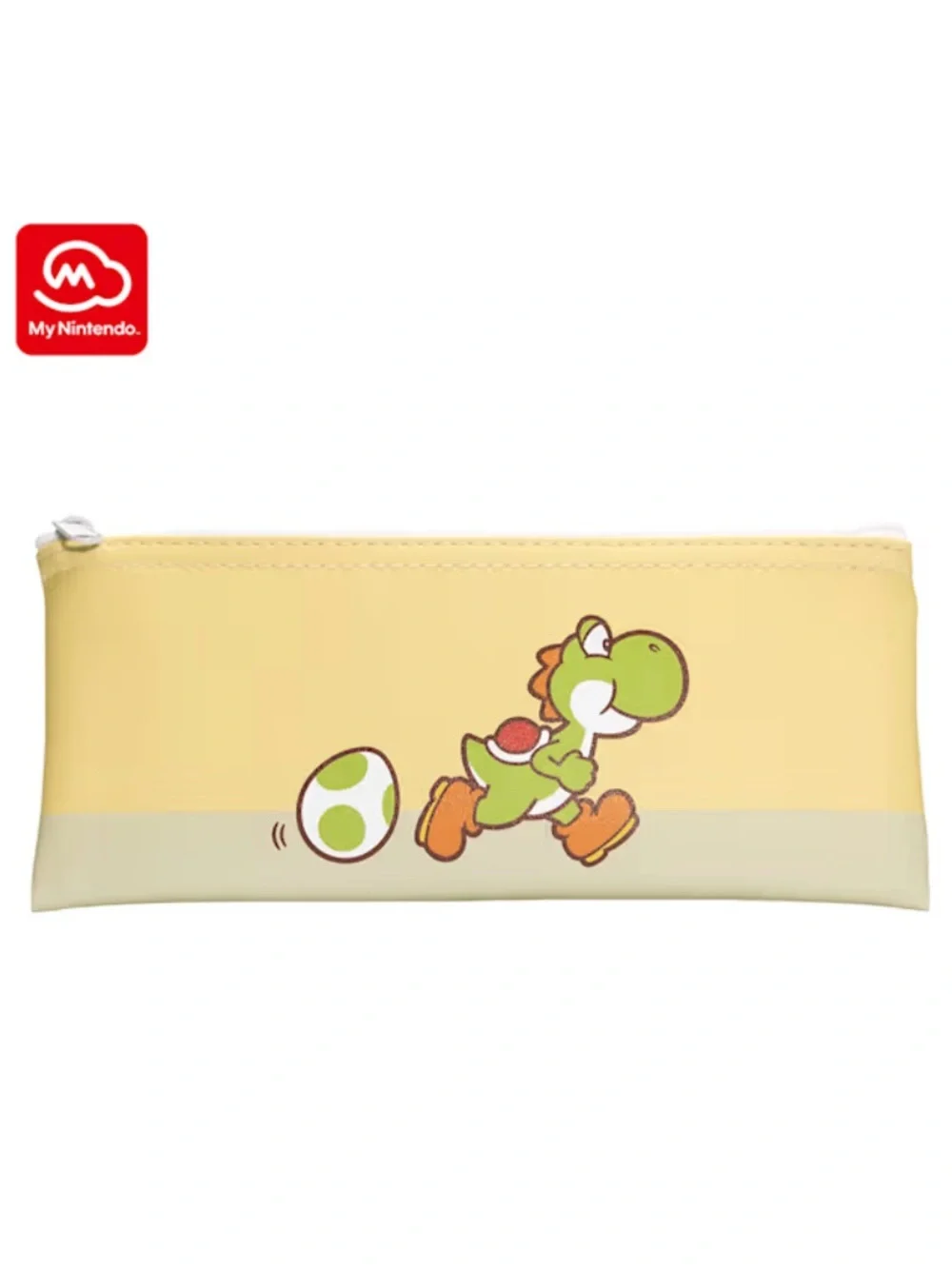 Pale Yellow and Green Yoshi Fun Zippee Pouch Graphic Case